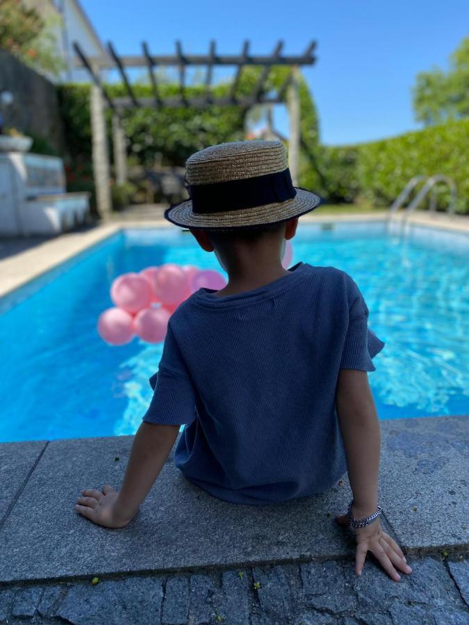 Pequena Casa Rustica Com Piscina Villa Penafiel Dış mekan fotoğraf